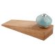 2 Pieces Sea Green Leaf Floral Ceramic Door Stopper
